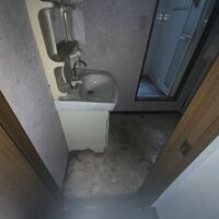洗面着工前（伊丹市戸建て）